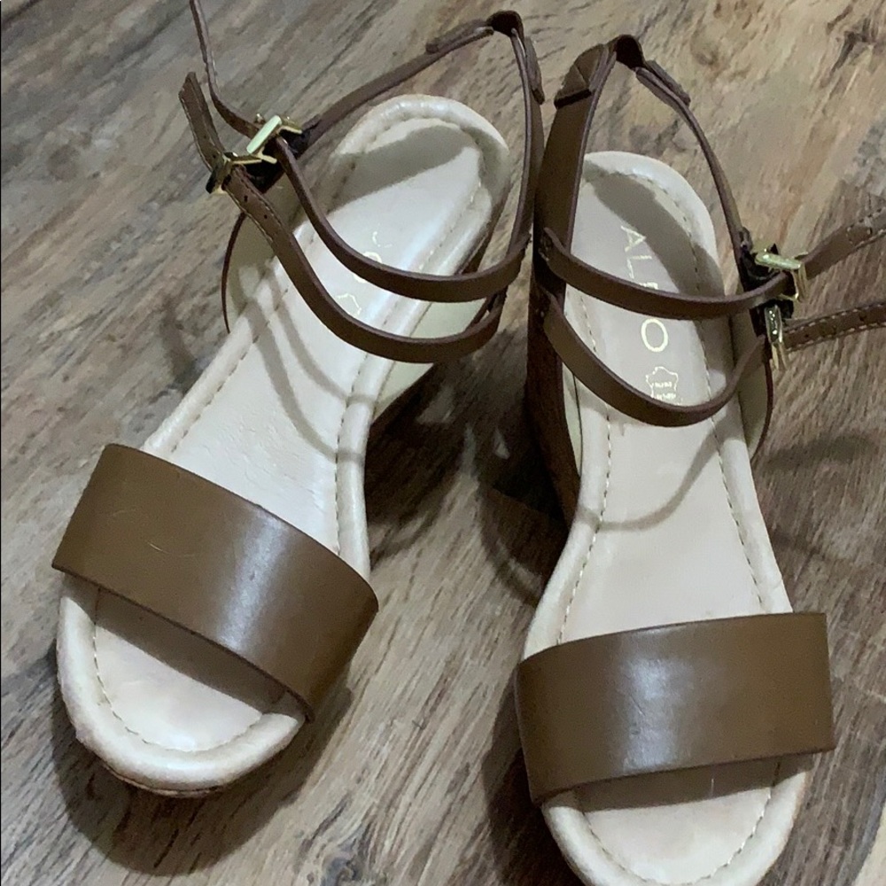 SOLD NEW Aldo wedge heels